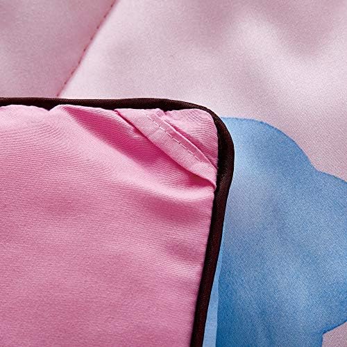 Wowelife Unicorn Comforter Sets for Girls Queen, Premium 3D Pink Bedding Set, Rainbow and Cloud Bed Set, Comfortable and Breathable for Children and Adults 4 51lKlu6L2qL. AC