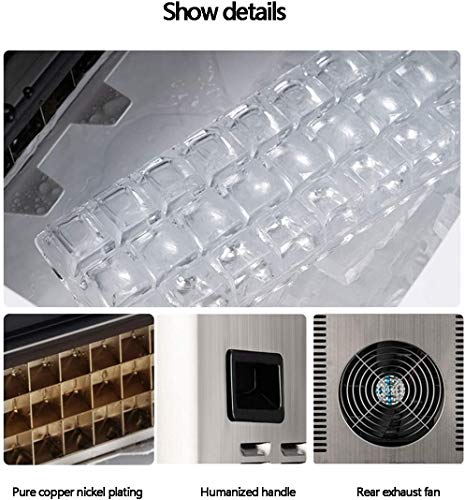 Máquina Compacta Automática para Hacer Cubos de Hielo miniatura 6