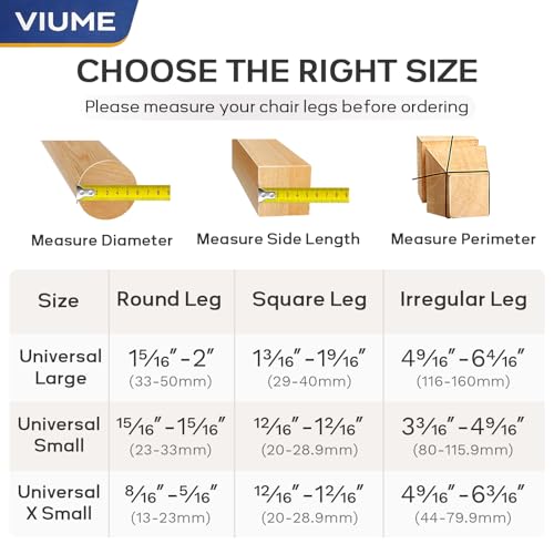 Chair Leg Floor Protectors 24PCS Furniture Sliders for Hardwood Floors, Silicone Chair Leg Protectors for Protecting Floors from Scratches and Noise, Clear-Universal Large image 3