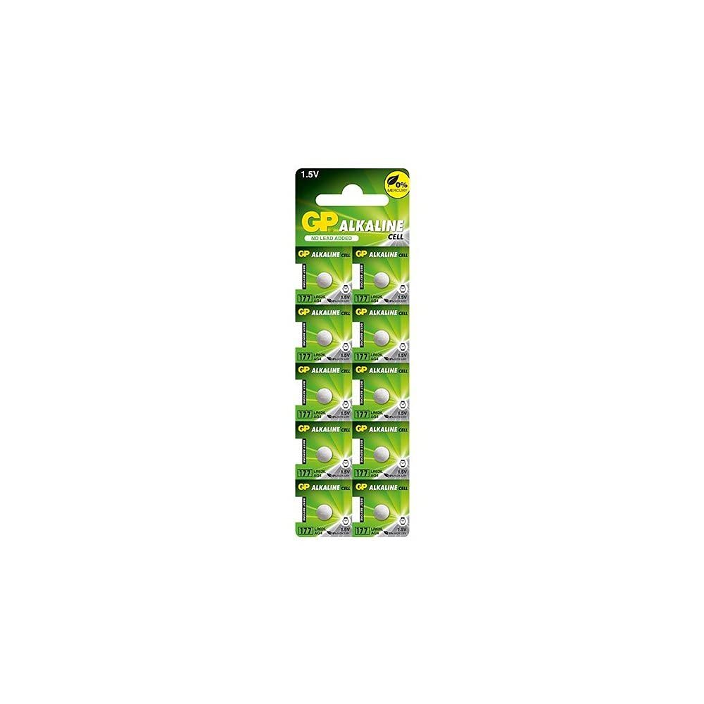 GP 177F-U10 Alkaline Batterie AG4/LR626, 1.5V, 10er Pack, Blister