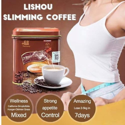 Lishou Ground Coffee 15 Sachets, 150 g, Slimming Cappuccino