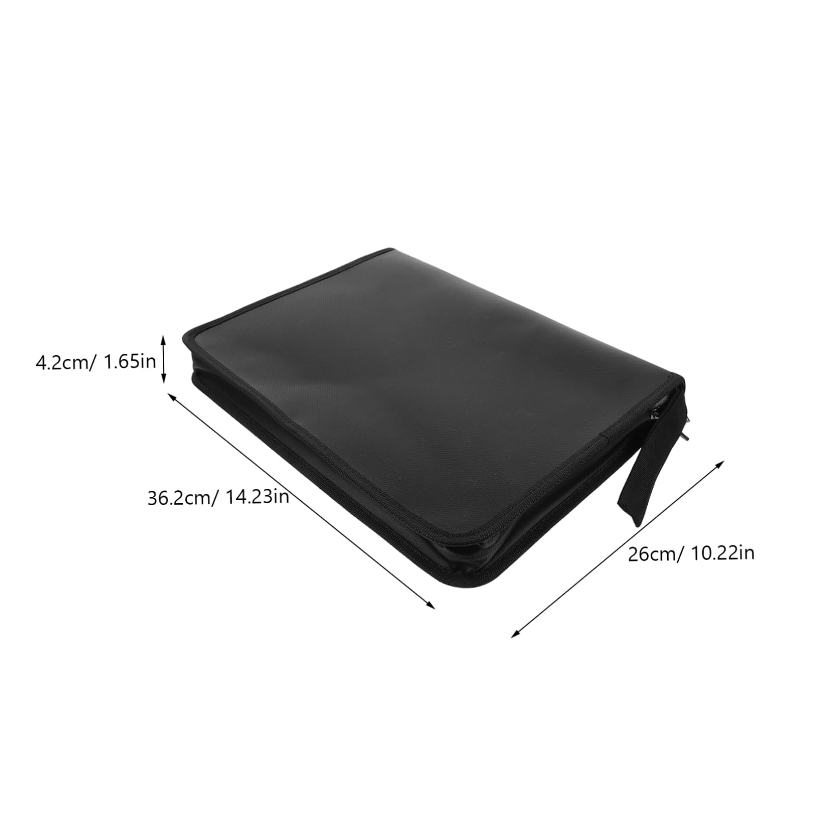 Hemobllo Portadocumenti Espandibile con Scomparti Colorati e Chiusura Zip Organizer Leggero e Resistente per Fatture Ricevute e Contratti per Ufficio e Casa