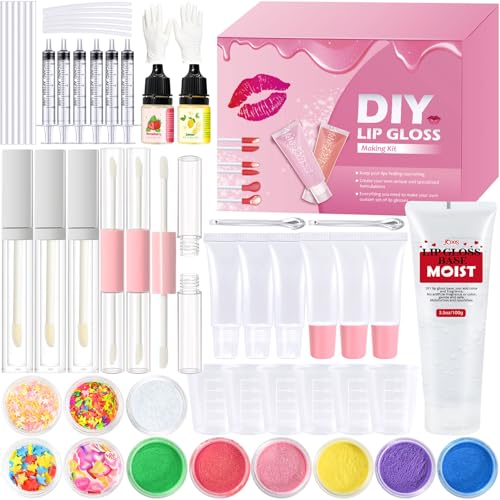 Jcoos Lip Gloss Making Kit, Make Your Own Lip Gloss