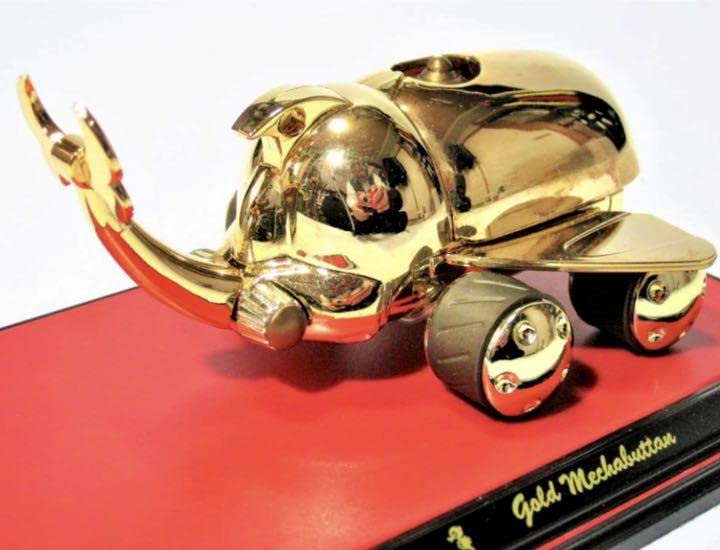 東京トイフェス　限定300個 真合金 ゴールド メカブトン　ユニファイブ Amazon.co.jp: 東京トイフェス限定☆300個 ユニファイブ 真合金