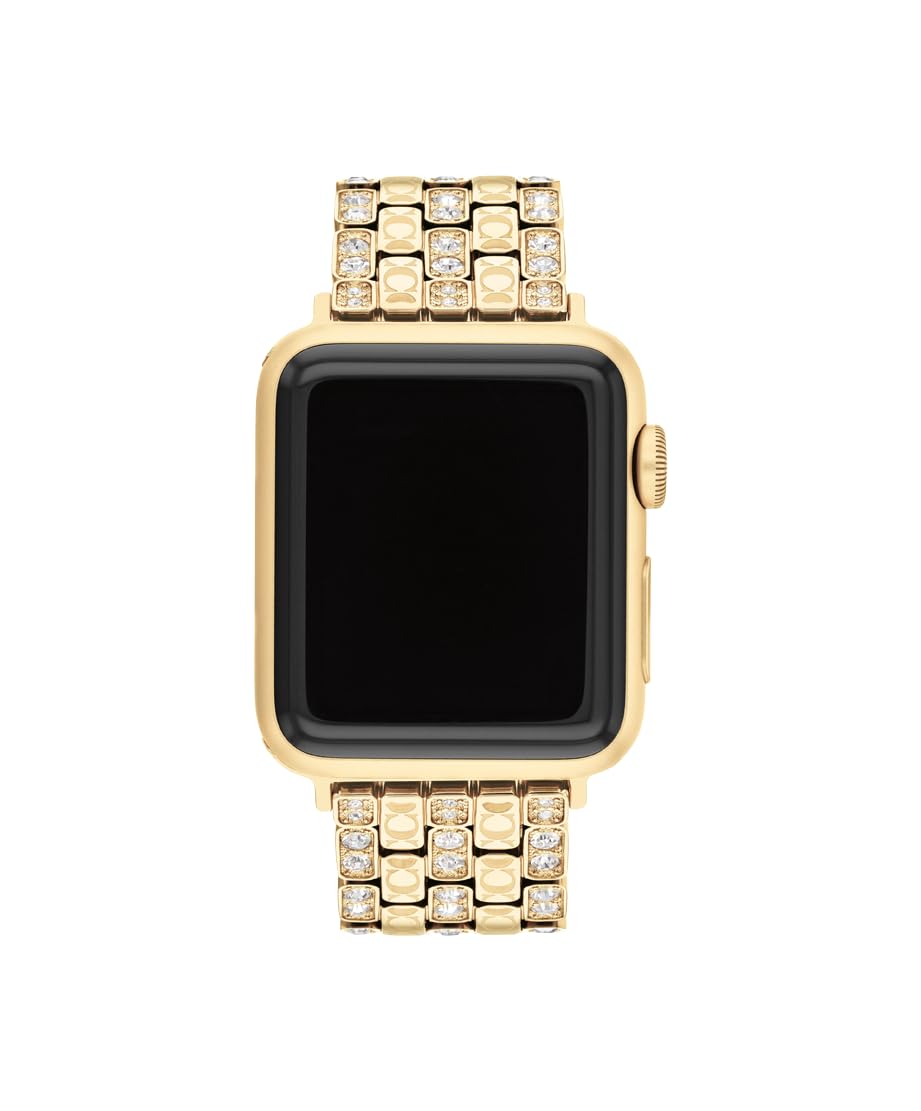Amazon.com: Coach Apple Watch Strap, Compatible with 38mm