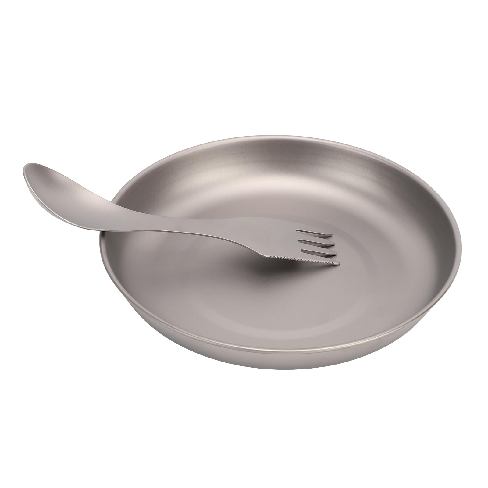 Set di utensili da campeggio leggero durevole riutilizzabile per picnic all'aperto
