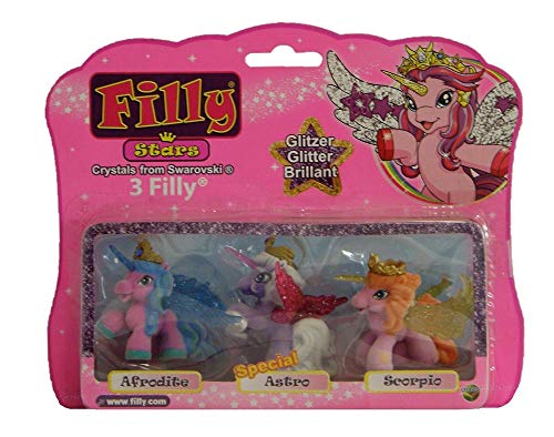 Filly Dracco Purpurina Stars Juego de 3 de Juego y  Figuras Coleccionables para niños