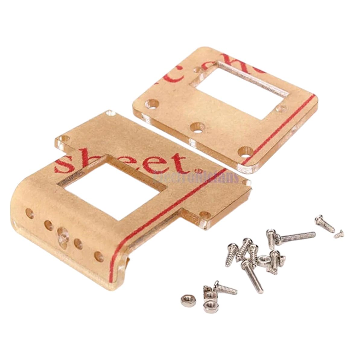 DIY Kit HC-SR04 Mounting Bracket for Ultrasonic Ranging Module Analog HC-SR04 Ultrasonic Sensor SG90 Steering Gear New 2025 for Arrival High for Quality