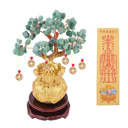 BESPORTBLE Feng Shui Chakra Kristall Geld Baum Bonsai Chinesischen...