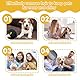 Ayizhiniu 2pcs Pet Hair Remover Katzen Handschuhe, Versatile Double Sided Pet Grooming Gloves, Reusable Pet Hair Remover Glove, Statische Haarentfernung Handschuhe, Gilt Geben Haustierpflege