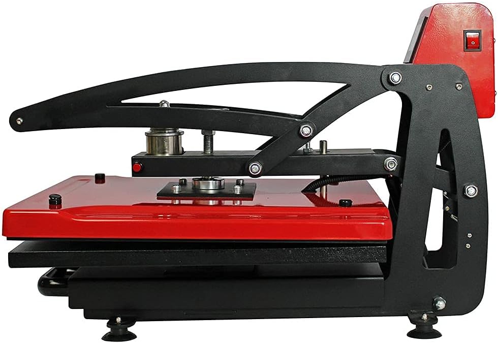 Heat Press Machine for T-Shirt Heat Press 16 x 20in Auto Open Heat Press Transfer Machine for T-Shirt Mugs Bags DIY Vertical Version