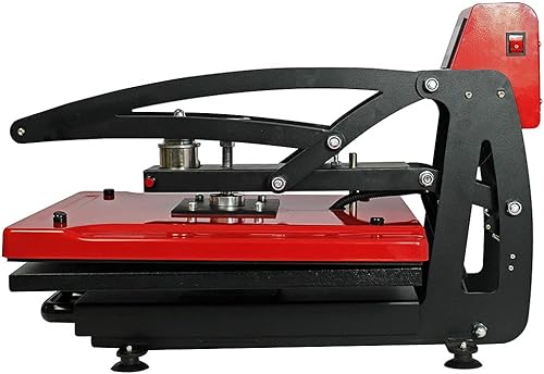 Miniatura 6 de Prensa de calor de 16 x 20 pulgadas, máquina de prensa de calor de apertura automática, versión vertical, máquina de transferencia de calor por