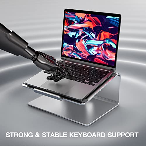 Loryergo Ergonomic Laptop Riser Laptop Mount For Desk, Aluminum Laptop Computer Stand #TOP2