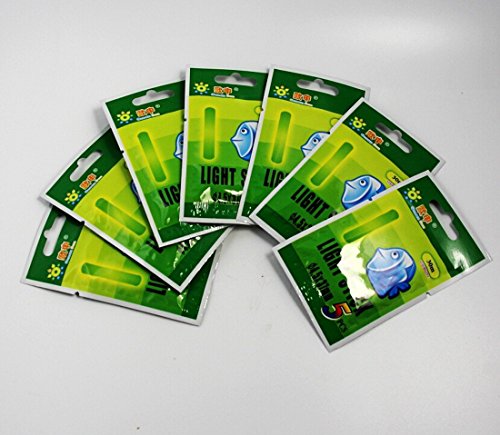 Chengyida 100 pezzi 3,8 cm Green mini Glow Sticks