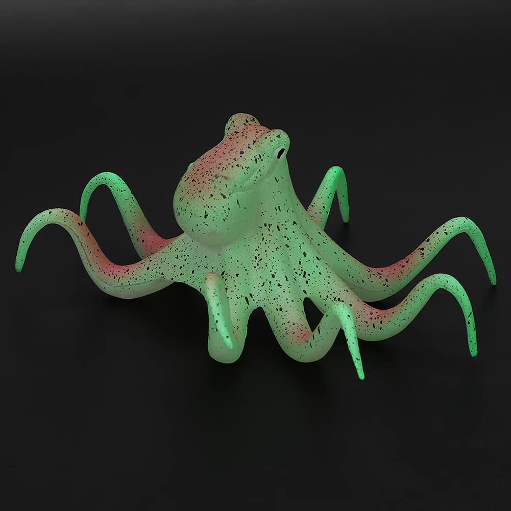 KIMISS Glow-in-the-Dark Realistic Octopus Aquarium Decoration - Image 4