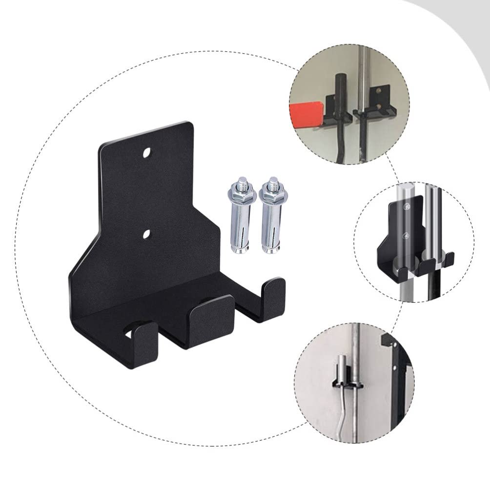 BESPORTBLE Supporto per Bilanciere Supporto per Display per Manubri con Supporto per Piastra in Acciaio Montato A Parete per Negozi di Palestre E Casa
