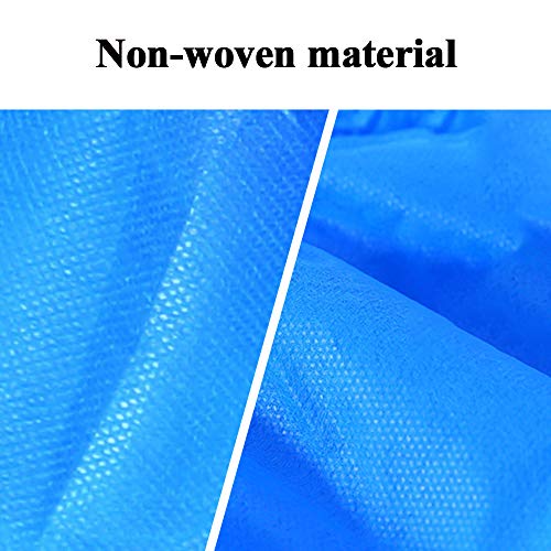 Amazqi Shoe Covers Disposable, 200 Pack (100 Pairs) Non-Woven Booties for Shoe Covers Non Slip Durable Shoes Covers for Indoor Home, Floors,Carpet and Shoes Protector Covers