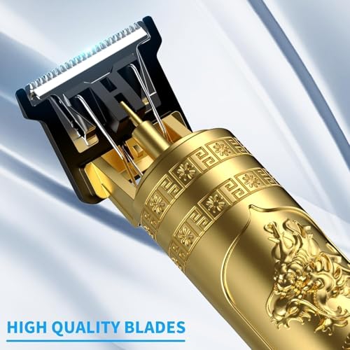 Image of Electric Hair Trimmer for Men, Professional Beard & Body Grooming Clipper, Adjustable Blade Shaver, Cordless Rechargeable Hair Cutting Machine for Face, Body & Personal Grooming