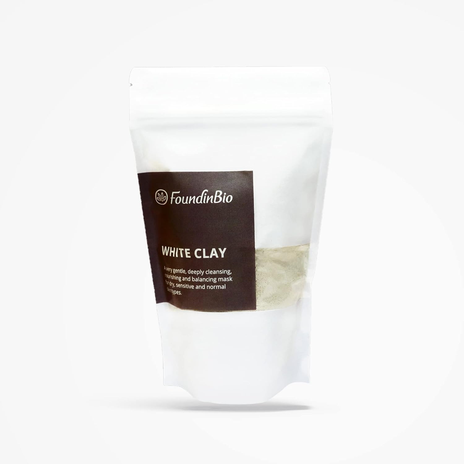 White Kaolin Clay Powder | Natural Clay from Portugal | Deep Cleansing Face & Body Mask | Detoxifying for Acne, Blackheads, Oily Skin & Pores | Gentle Skincare Powder