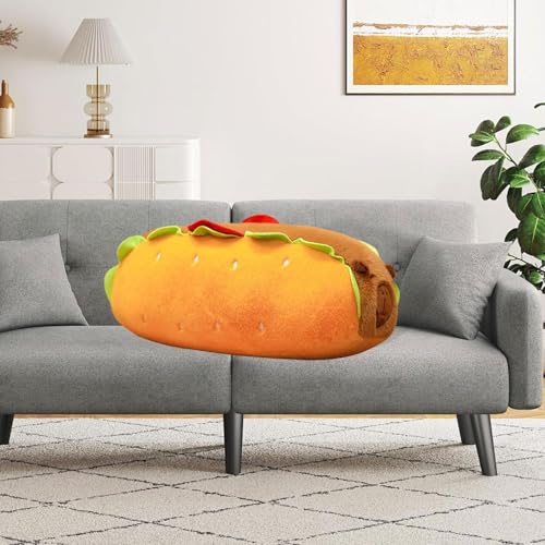 Coussin peluche capybara géant de 50cm pour décoration - 5
