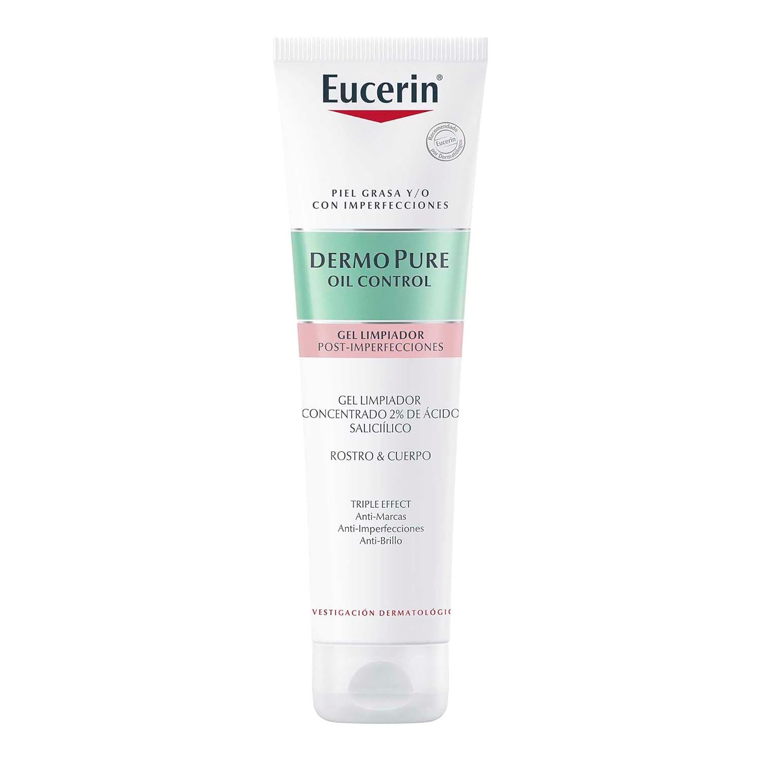 Eucerin Triple Efecto para Piel Grasa, DermoPure Oil Control Anti-Imperfecciones, Anti-Manchas, Anti-Brillo
