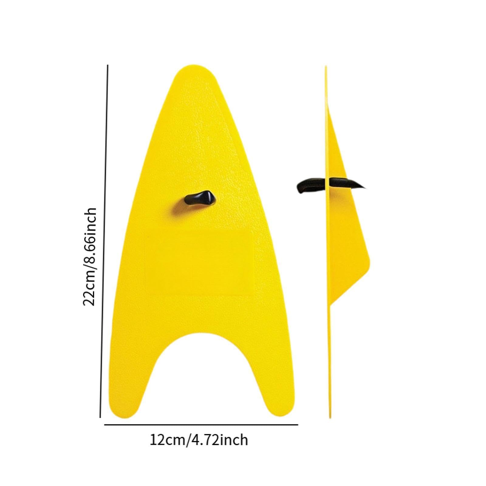 1 Paar Schwimmhandgriffe für Schwimmtraining, PC Material, Innovatives Design, Reduziert Reibung, Geeignet für Zwei Personen