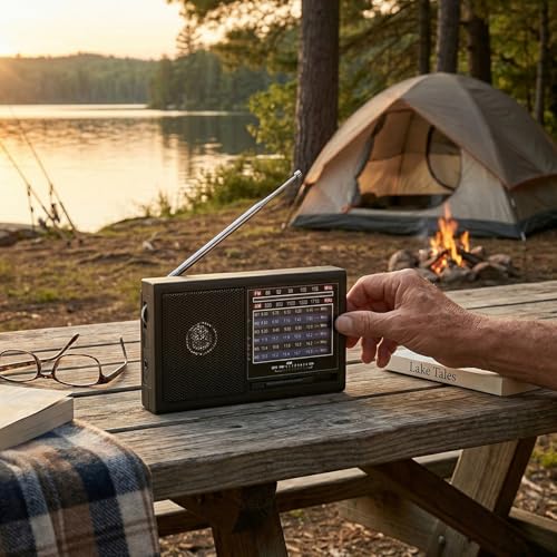 Radio portátil pequeña con antena y batería 800mAh miniatura 4