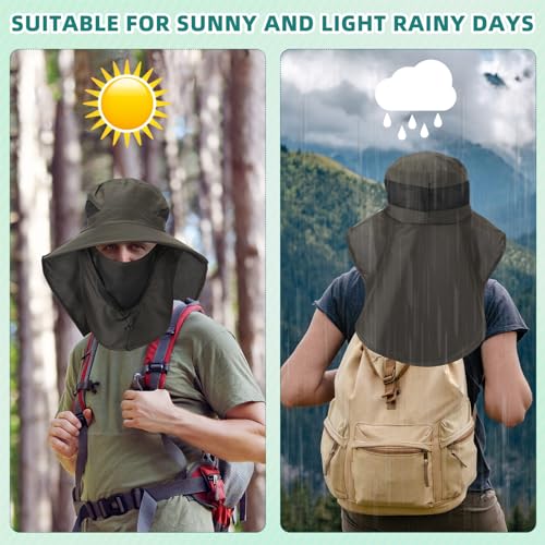 Sombrero de pescador para hombre con protección solar UPF 50+ miniatura 4