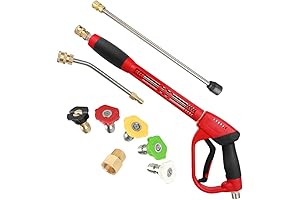 Upgraded Pressure Washer Wand with Extension Replacement
