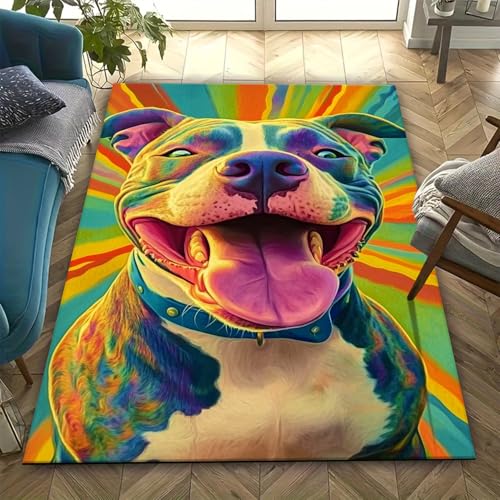 Tapis de salon doux 3D idéal pour protéger les sols froids