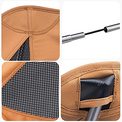 Chaise de pêche pliante avec sac de rangement pour plage et barbecue - 5