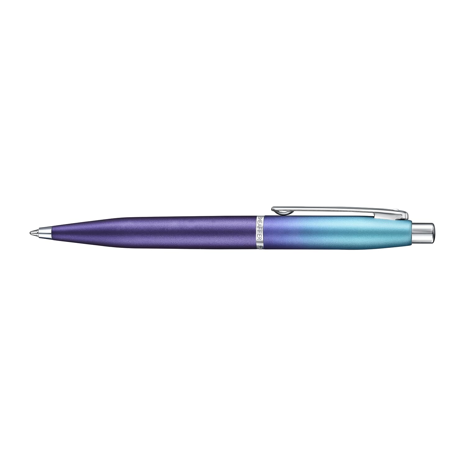 Sheaffer Expressions VFM 9430 - Bolígrafo, color azul y morado perlado degradado con bordes cromados