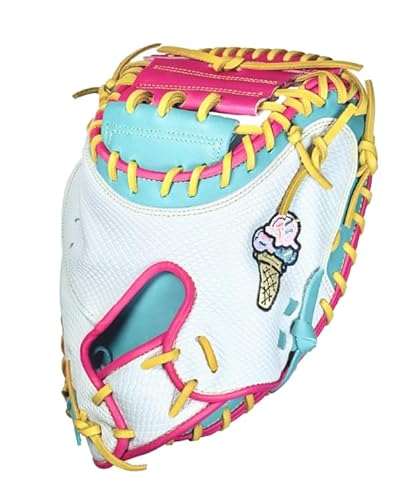 Sportz Drip Ice Cream Catcher's Mitt, 33.5 Inches, Right-Handed, Leather