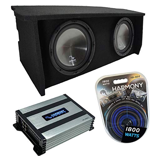 Harmony Audio Dual 12" Subwoofer Bundle