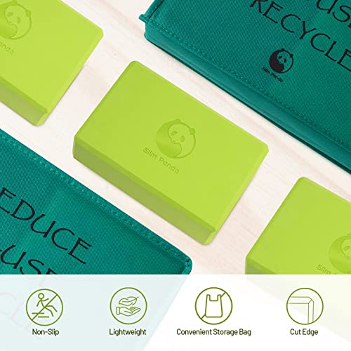 Slim Panda Yoga Blocks Set of 2 & Bag - Image 6