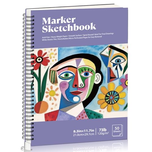 A4 Marker Paper Pad for Art and Sketching