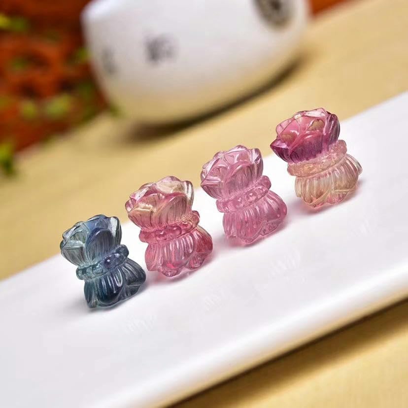 12 x 16 mm, 10 szt., kwiat lotosu, koraliki z naturalnego kamienia, do produkcji bransoletek, koraliki z naturalnego kamienia szlachetnego/charms/wisiorek do produkcji biżuterii