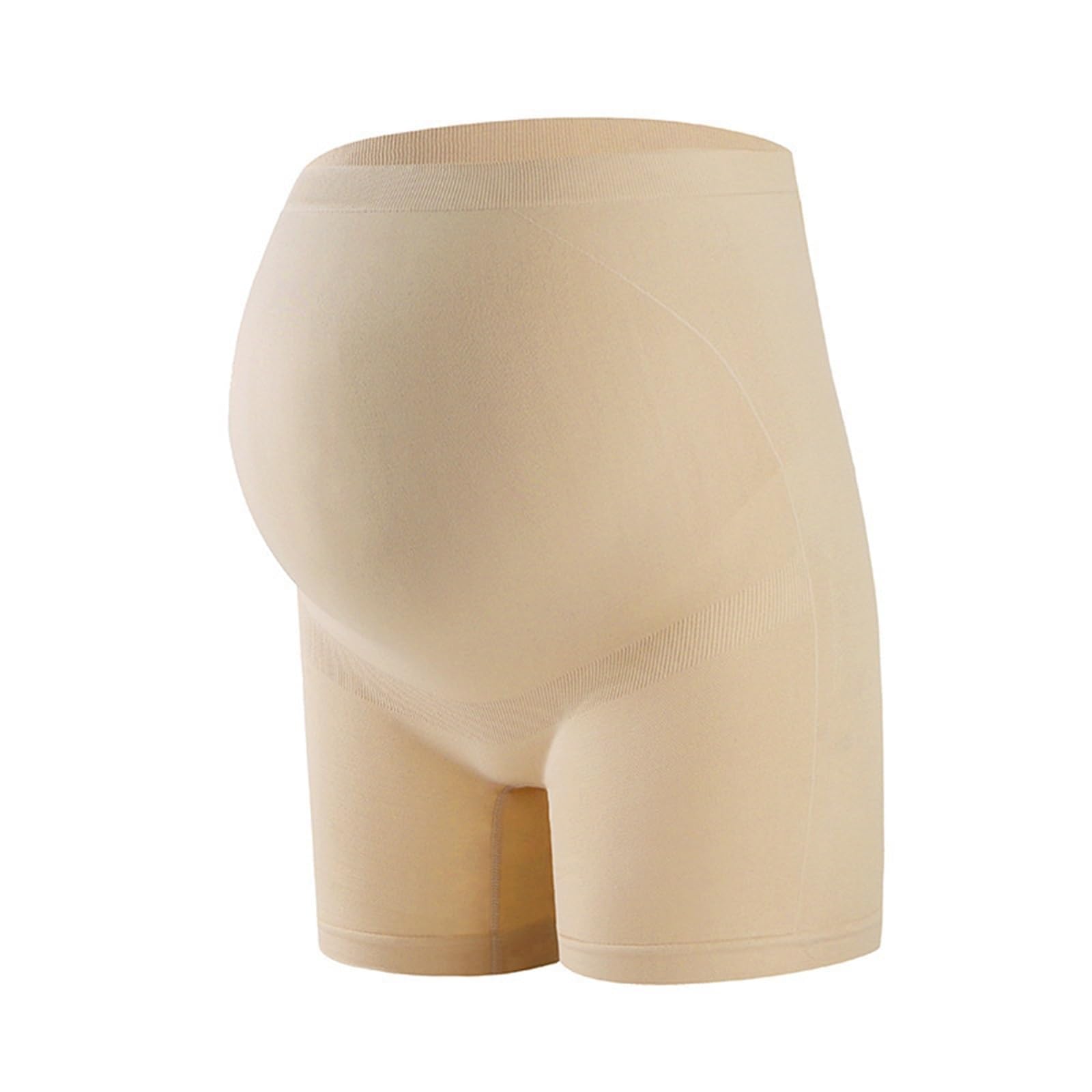 THE WHITE SHOP Premium Maternity Shapewear, High Waisted Mid-Thigh Pregnancy Underwear Chaffing Soft Adominal Support