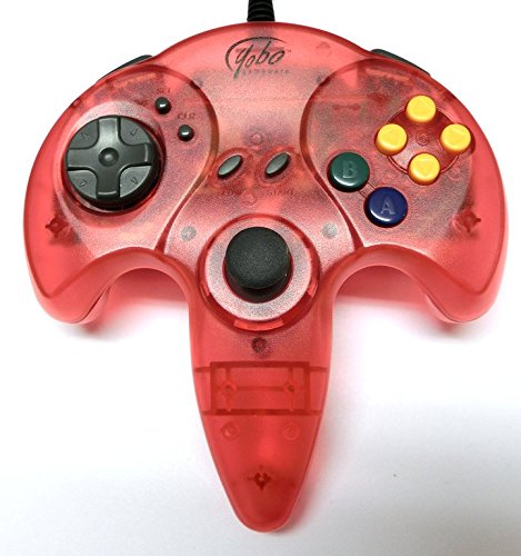 NINTENDO 64 - 任天堂64本体　コントローラー3個　ソフト10本　クリアレッド Amazon | N64 YOBO コントローラー(クリアレッド) | ニンテンドウ64