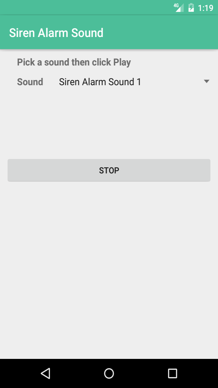 Siren and Alarm Sound Prank - Application sur Amazon Appstore