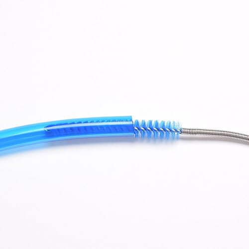 Miniatura 3 de J.CARP Tubo de repuesto de alto caudal, con cepillo limpiador de tubos, para depósitos de hidratación