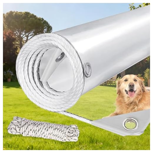 Clear Heavy Duty Tarp for Versatile Use