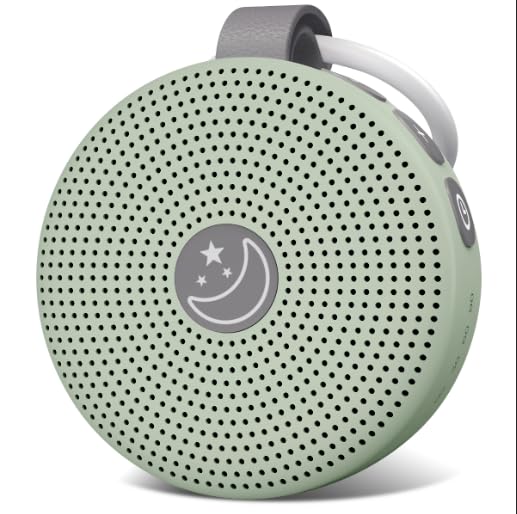 Image of Mini Sound Machine Portable Baby White Noise Machine Brown Noise Machine 30 Soothing Sounds for Kids Adults Auto-Off Timer 32 Volume Levels Battery Sleep Machine for Home Office Privacy