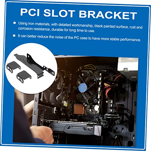 Soporte de ventilador dual PCI rack de ventilación para PC y accesorios de enfriamiento de GPU 7
