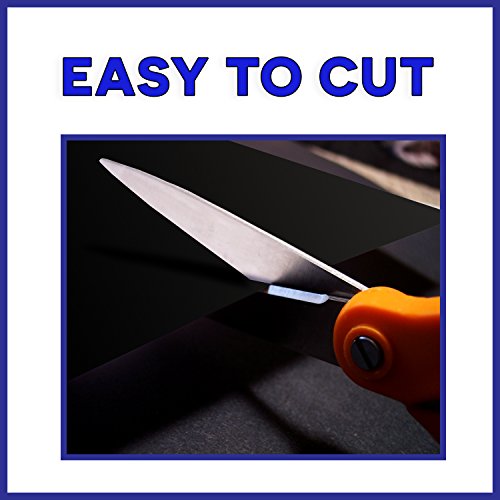 Flexible Roll of Magnet Sheets - Black, Super Strong & Ideal for Crafts (2 ft x 3 ft)