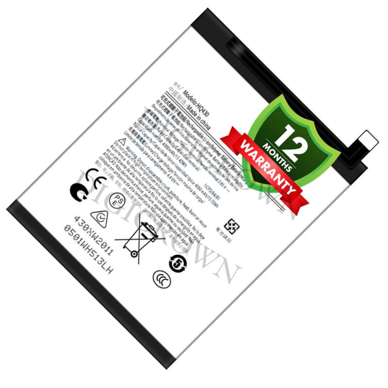 Image of Original HQ430 Battery Compatible for Nokia 3.4 (TA-1283, TA-1285, TA-1288) | Nokia 5.4 (TA-1328, TA-1325, TA-1333, TA-1337, TA-1340) - (4000mAh) - 1 Year Warranty