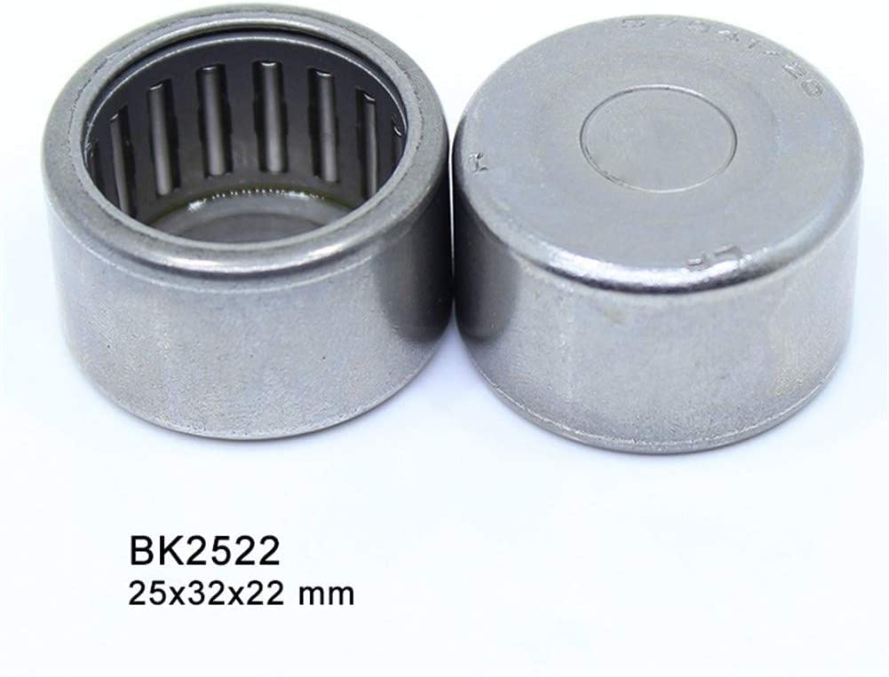 TMP1105 BK2522 Rodamientos de Agujas Rodamiento de Agujas de Copa Estirada BK253222 Enjaulado Cerrado UN Extremo Serie Meteic 253222 mm
