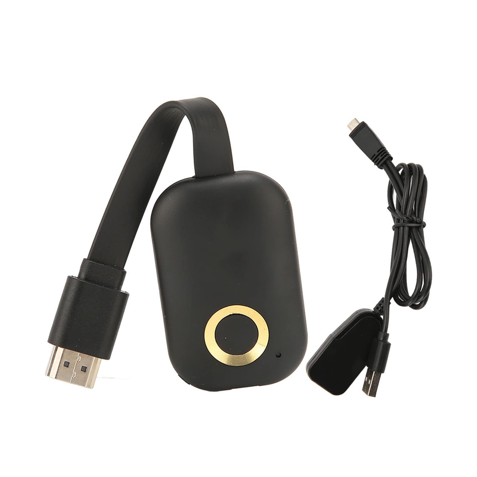 Adaptador Dongle de Pantalla de Interfaz Multimedia HD Inalámbrica 4K Ultra HD Plug and Play WiFi para Teléfonos Móviles Tabletas Computadoras Portátiles a Proyector de TV A