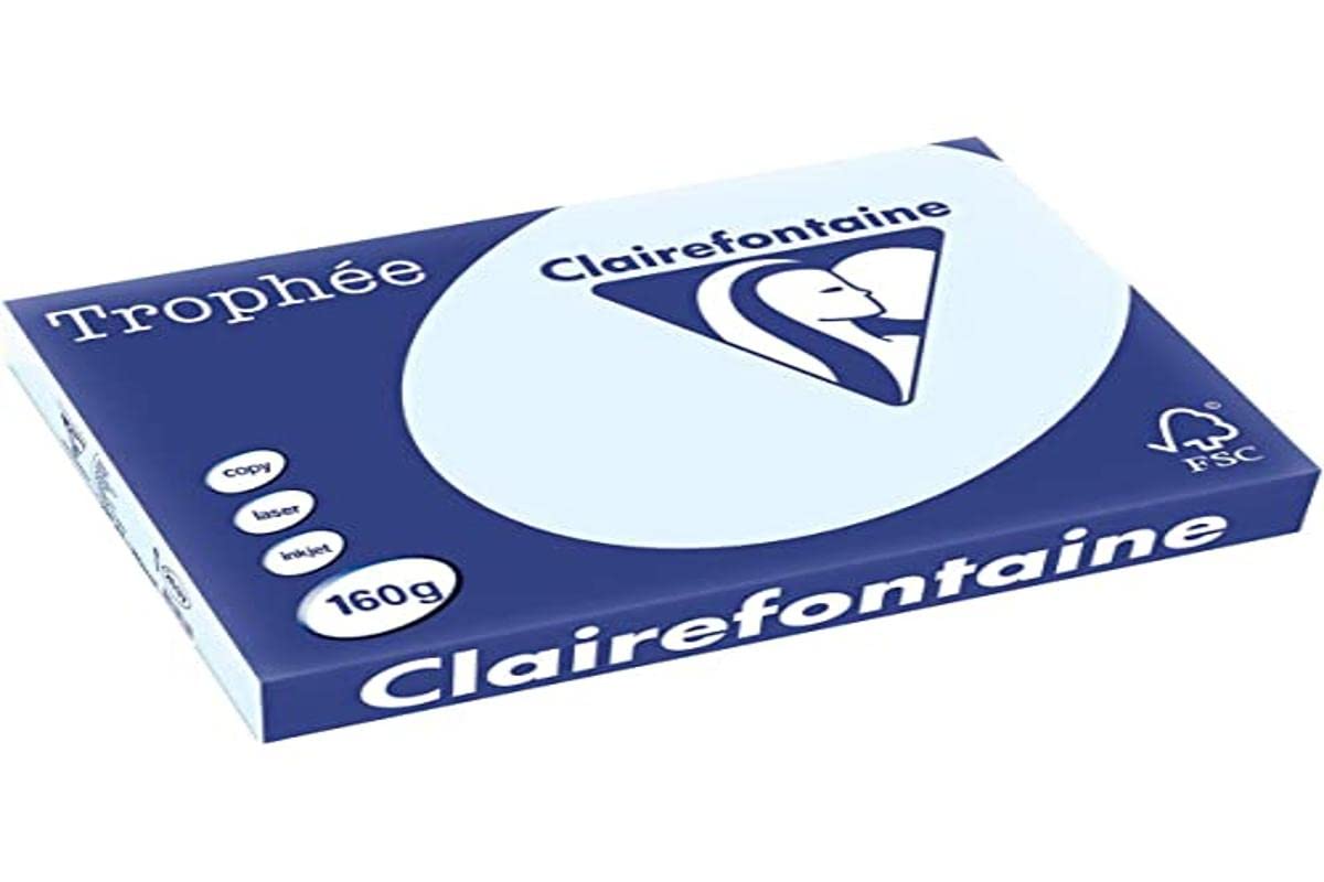 Clairalfa 2637C papier wielofunkcyjny, DIN A3, 160 g/m² jasnoniebieski