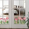 Buer Homie Daisy Window Clings - Double Sided Spring Flower Quotes Decals